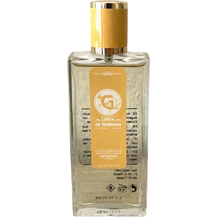 Lettre de Noblesse by Gaglewski Grasse perfume bottle