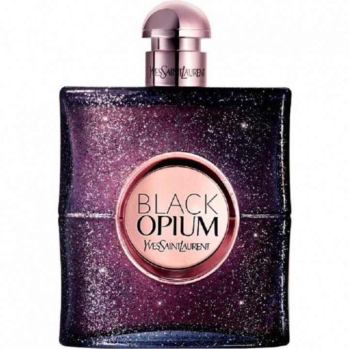 Black Opium Nuit Blanche by Yves Saint Laurent perfume bottle