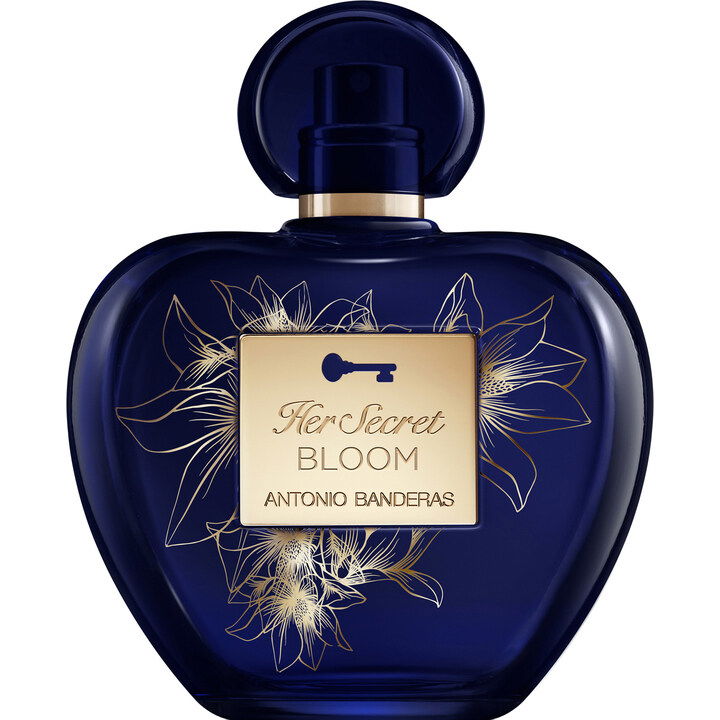 Her Secret Bloom by Antonio Banderas perfume bottle