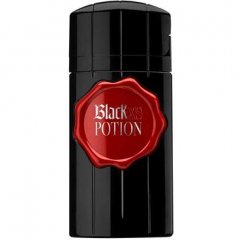 Black XS Potion Homme by Paco Rabanne perfume bottle