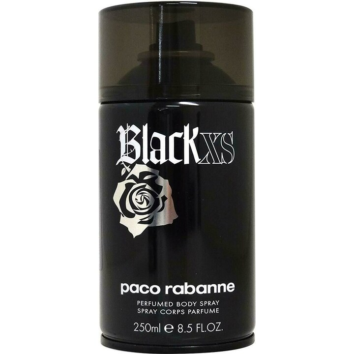Black XS (Body Spray) by Paco Rabanne perfume bottle
