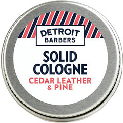 Cedar Leather & Pine by Detroit Barbers perfume bottle