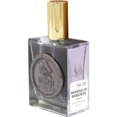 No.3 Whisper of Memories by MEZH perfume bottle