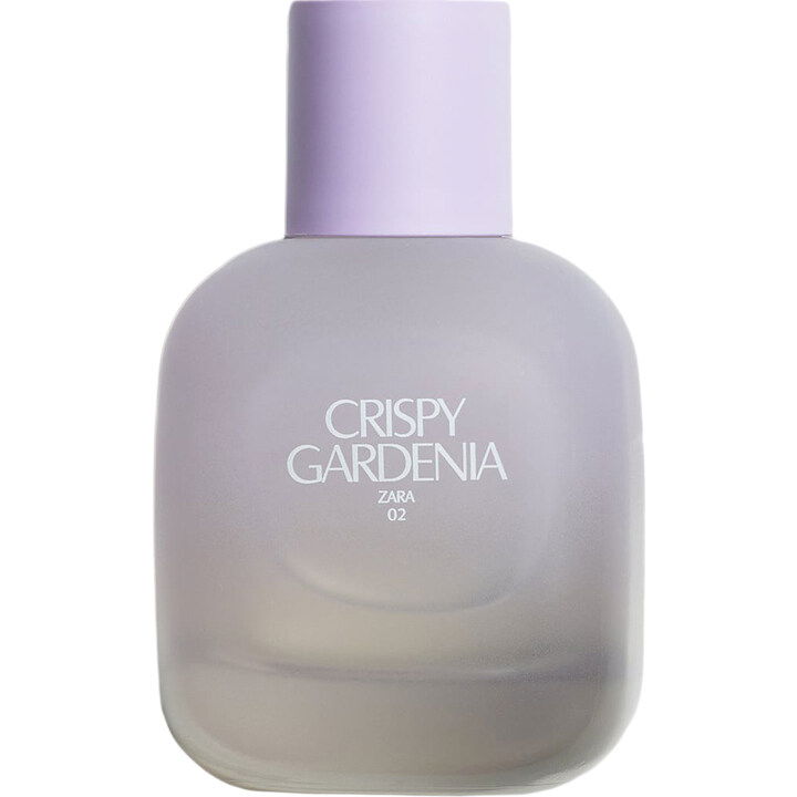 02 Crispy Gardenia by Zara perfume bottle