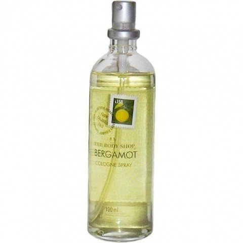 Bergamot by The Body Shop perfume bottle