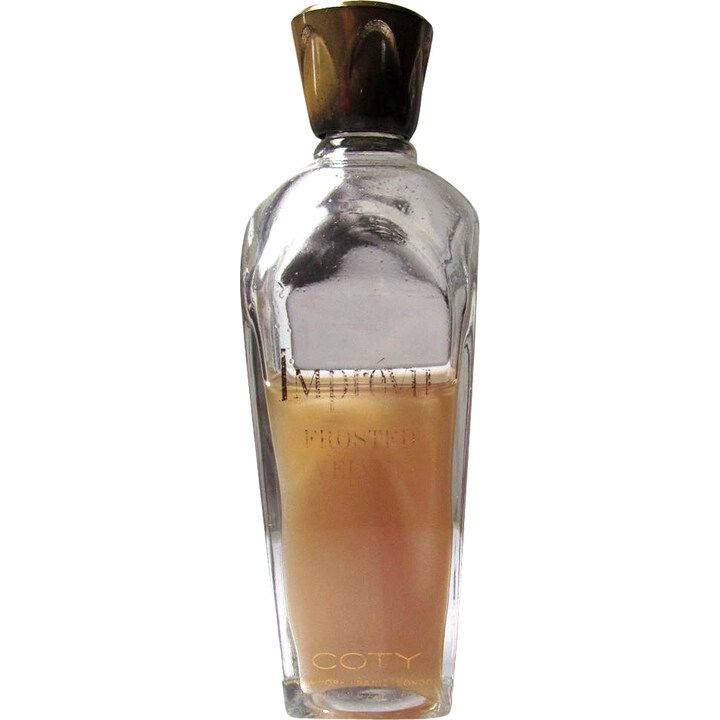 Imprévu Frosted Velvet by Coty perfume bottle