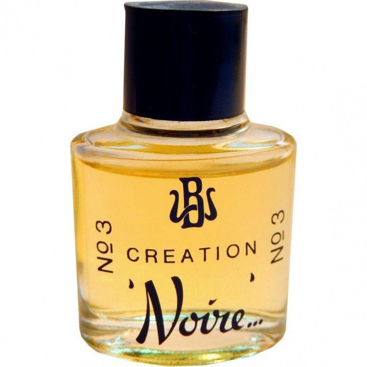 Creation Noire № 3 by WB perfume bottle