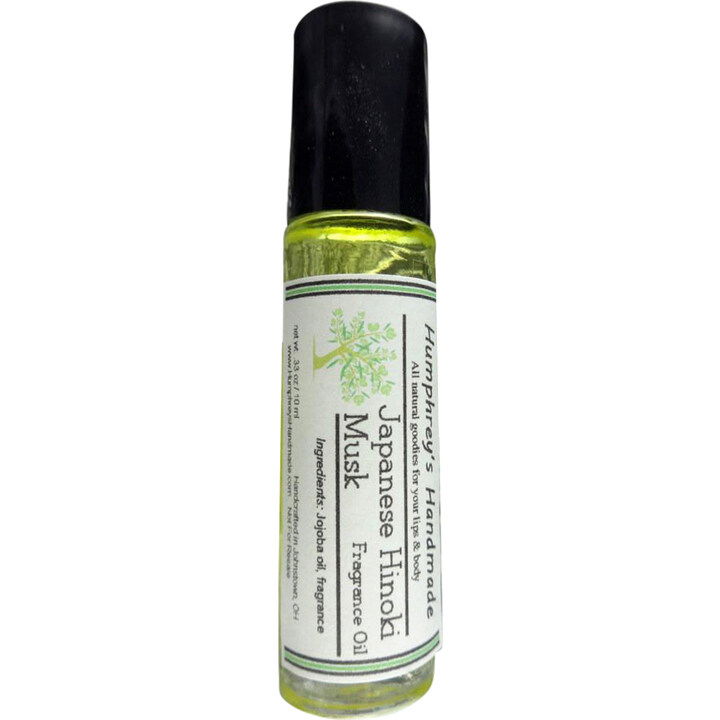 Japanese Hinoki Musk by Humphrey's Handmade perfume bottle