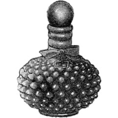 Hobnail Cologne - Lilac by Wrisley perfume bottle