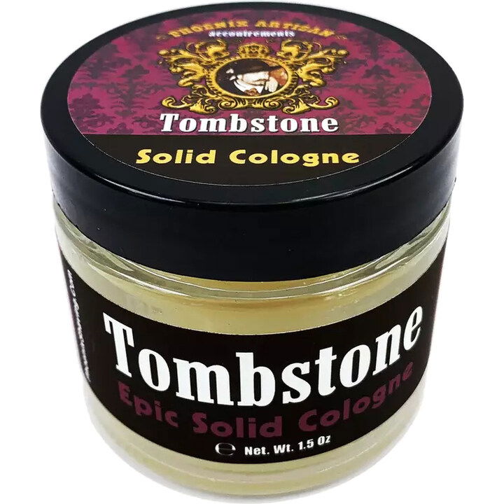Tombstone (Solid Cologne) by Phoenix Artisan Accoutrements / Crown King perfume bottle