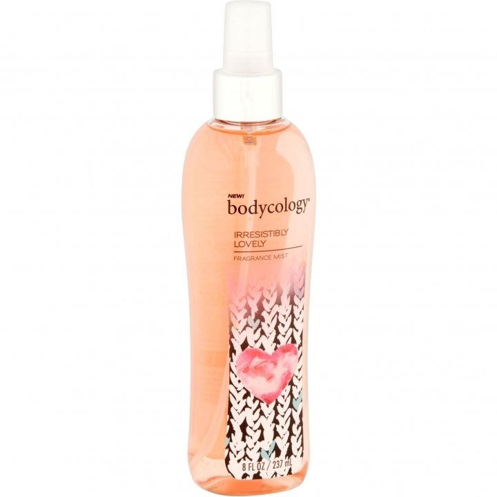 Irresitibly Lovely by bodycology perfume bottle
