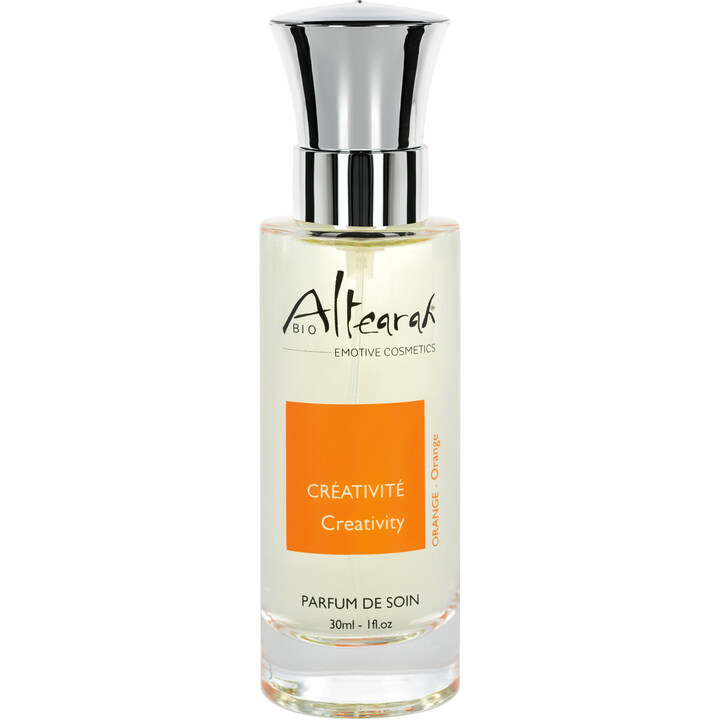 Orange by Altearah Bio perfume bottle