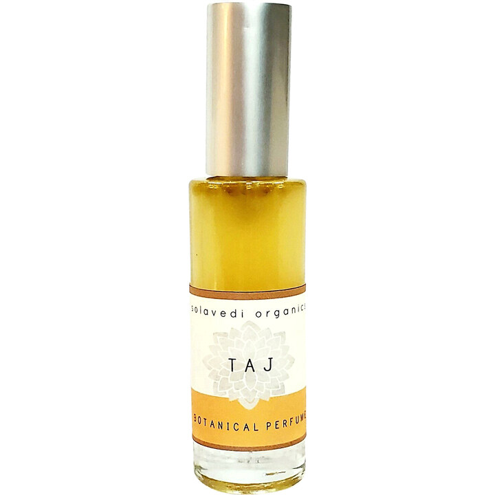 Taj by Solavedi Organics perfume bottle