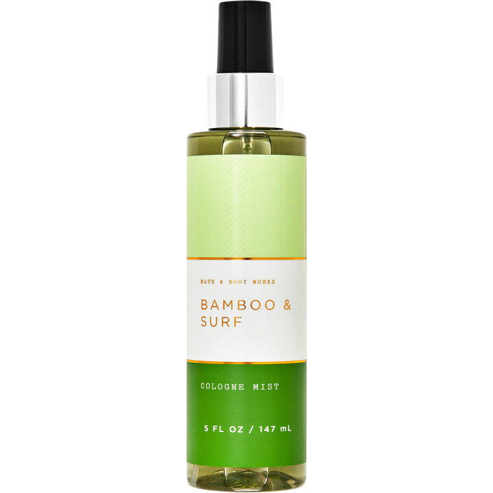Bamboo & Surf by Bath & Body Works perfume bottle