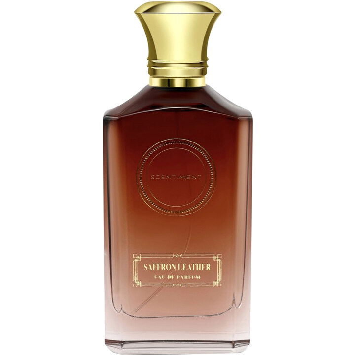 Saffron Leather by Scentiment perfume bottle