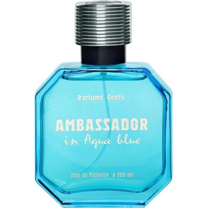 Ambassador in Aqua Blue by Parfums Genty perfume bottle