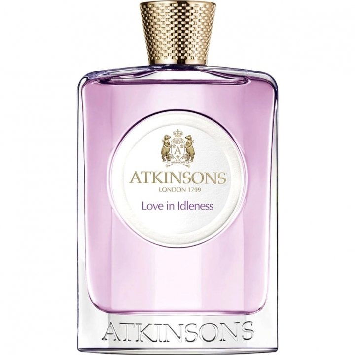 Love in Idleness by Atkinsons perfume bottle