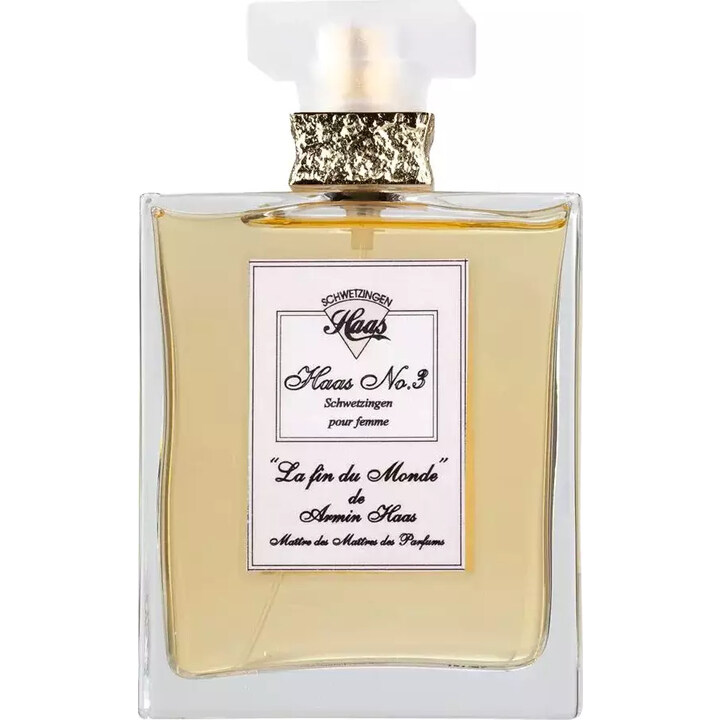 Haas No.3 - La Fin du Monde by Haas Parfümerie perfume bottle