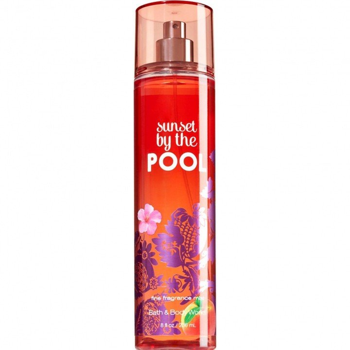 Sunset by the Pool by Bath & Body Works perfume bottle