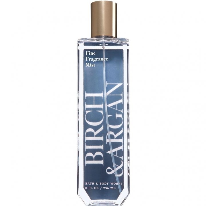 Birch & Argan by Bath & Body Works perfume bottle