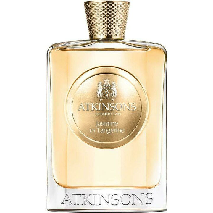 Jasmine in Tangerine by Atkinsons perfume bottle