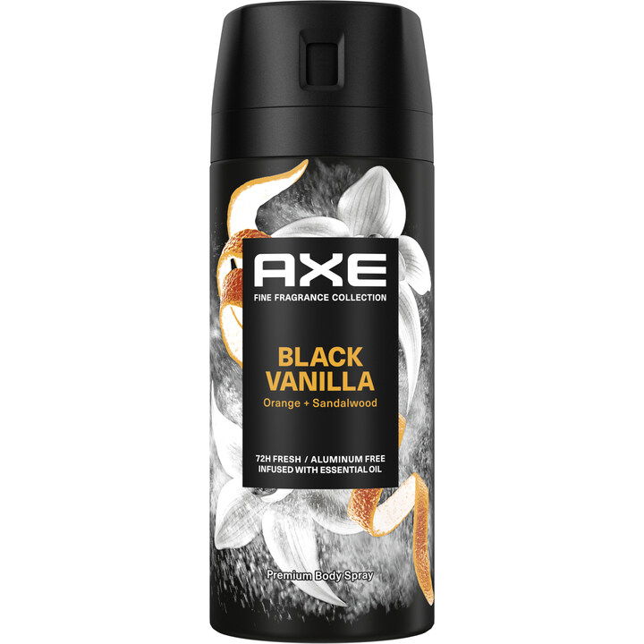 Black Vanilla by Axe / Lynx perfume bottle
