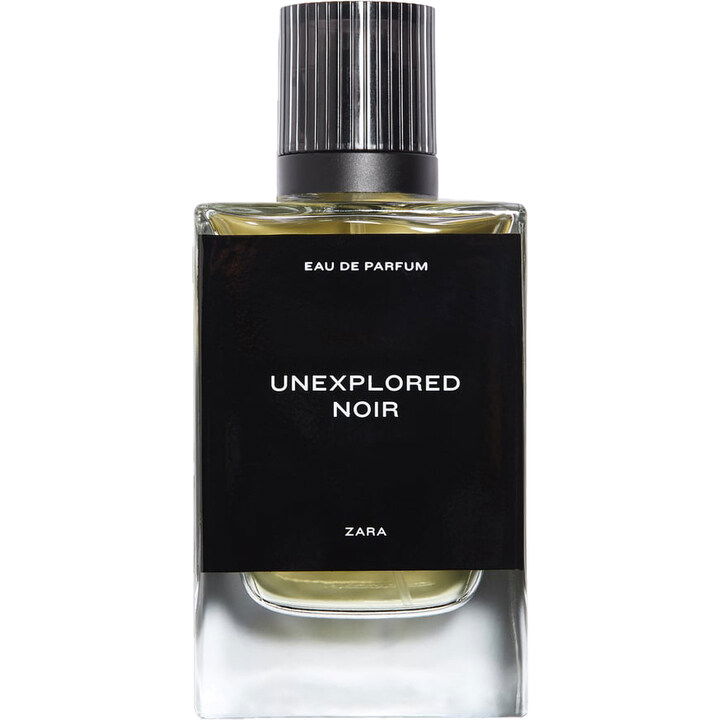 Unexplored Noir by Zara perfume bottle