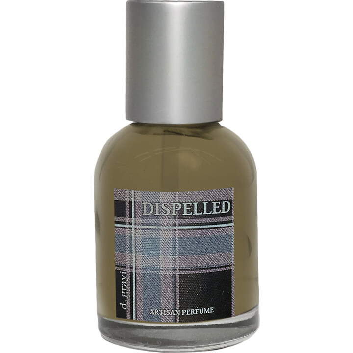 Dispelled by D. Grayi perfume bottle