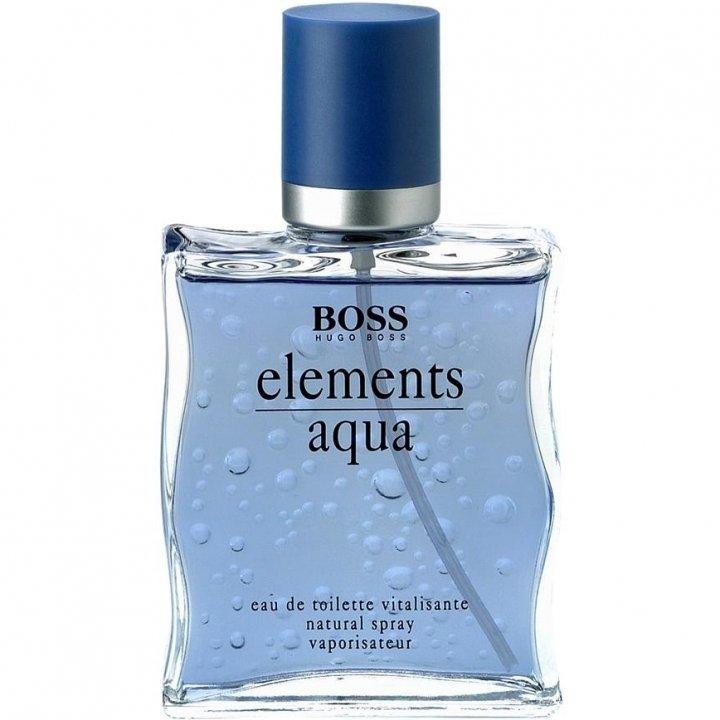 Elements Aqua EDT by Hugo Boss perfume bottle
