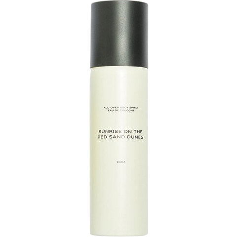 Sunrise on the Red Sand Dunes All-Over Body Spray (Eau de Cologne) by Zara perfume bottle
