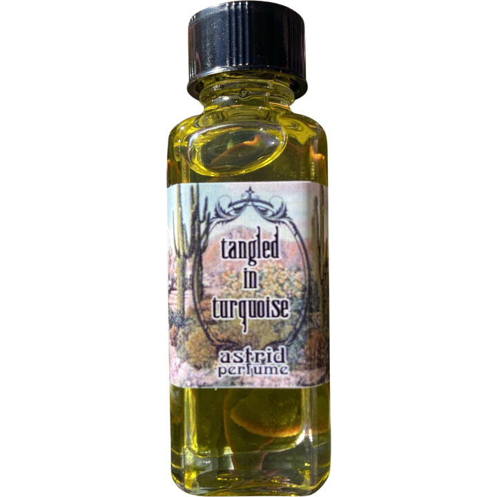 Tangled in Turquoise by Astrid Perfume / Blooddrop perfume bottle