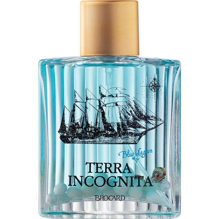 Terra Incognita - Blue Lagoon by Brocard / Брокард perfume bottle