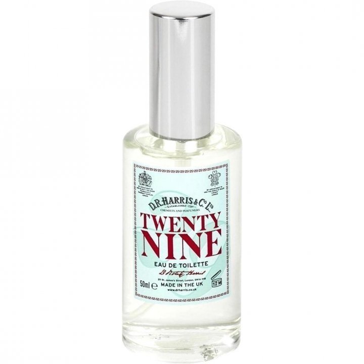 Twenty Nine by D. R. Harris perfume bottle