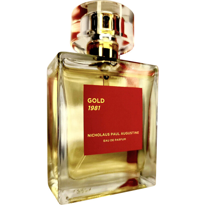 Gold 1981 by Nicholaus Paul Augustine perfume bottle