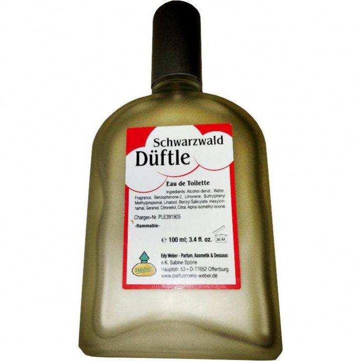 Schwarzwald Düftle by Parfümerie Weber perfume bottle