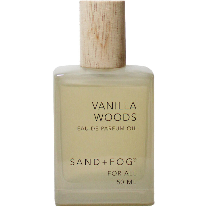 Vanilla Woods by Sand + Fog perfume bottle