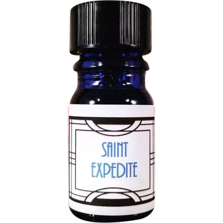 St. Expedite by Nui Cobalt Designs perfume bottle