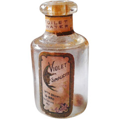 Violet Simplicity by Wm. H. Brown & Bro. Co. perfume bottle