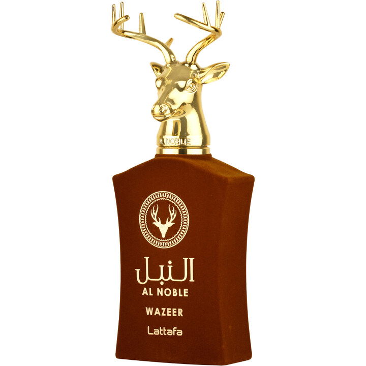 Al Noble Wazeer by Lattafa / لطافة perfume bottle