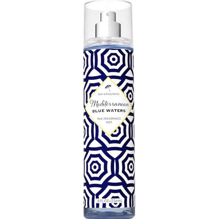 Mediterranean Blue Waters by Bath & Body Works perfume bottle