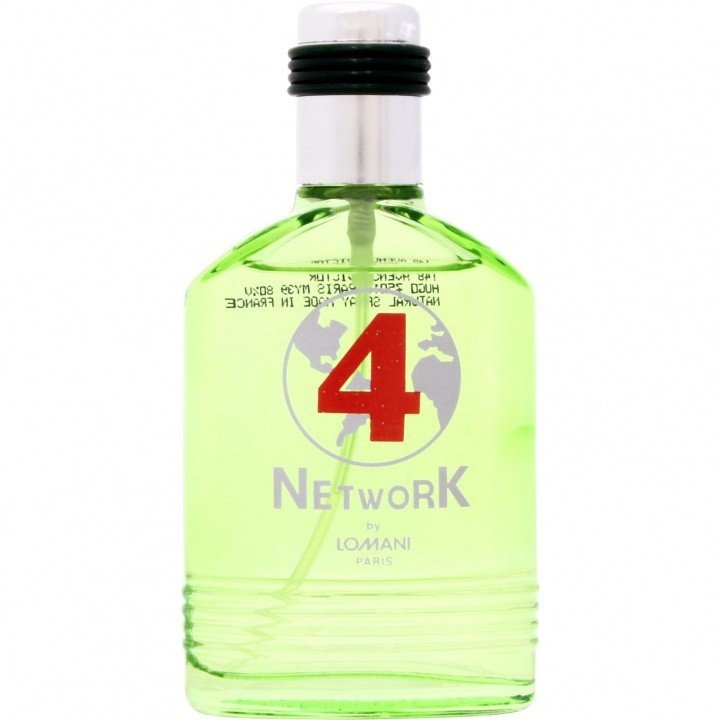 Network 4 by Lomani perfume bottle