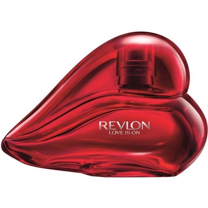 Love Is On by Revlon / Charles Revson perfume bottle