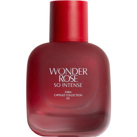 Capsule Collection - 02: Wonder Rose So Intense by Zara perfume bottle