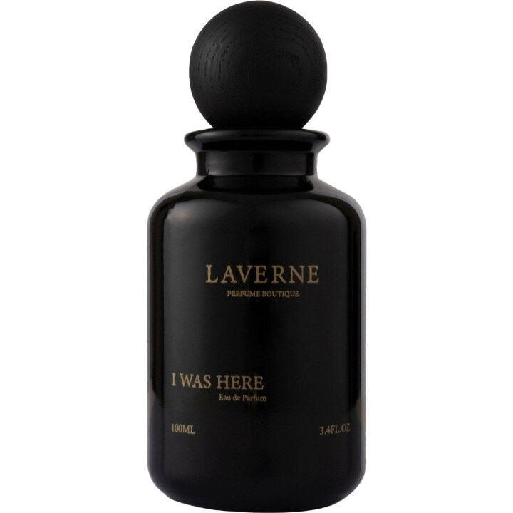 I was here by Laverne perfume bottle