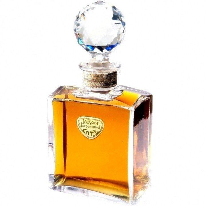 La Rose Jacqueminot EDP by Coty perfume bottle