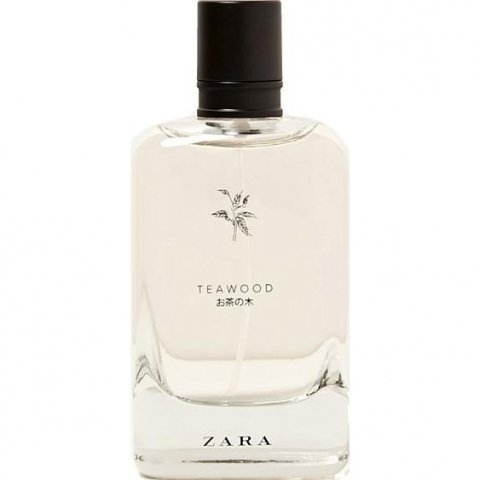 Teawood by Zara perfume bottle