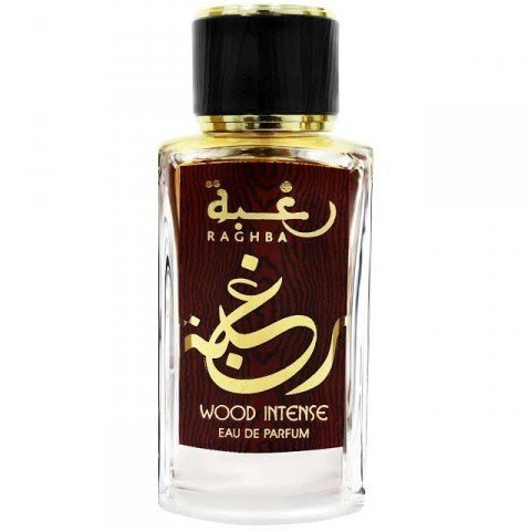 Raghba Wood Intense by Lattafa / لطافة perfume bottle