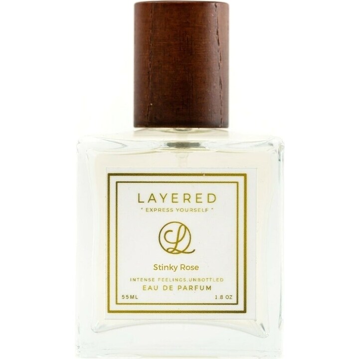 Stinky Rose by Layered perfume bottle