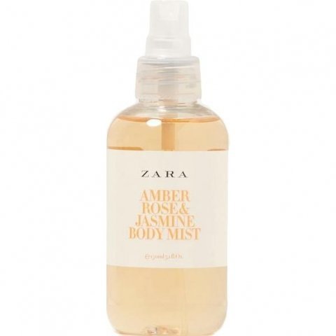 Amber Rose & Jasmine by Zara perfume bottle