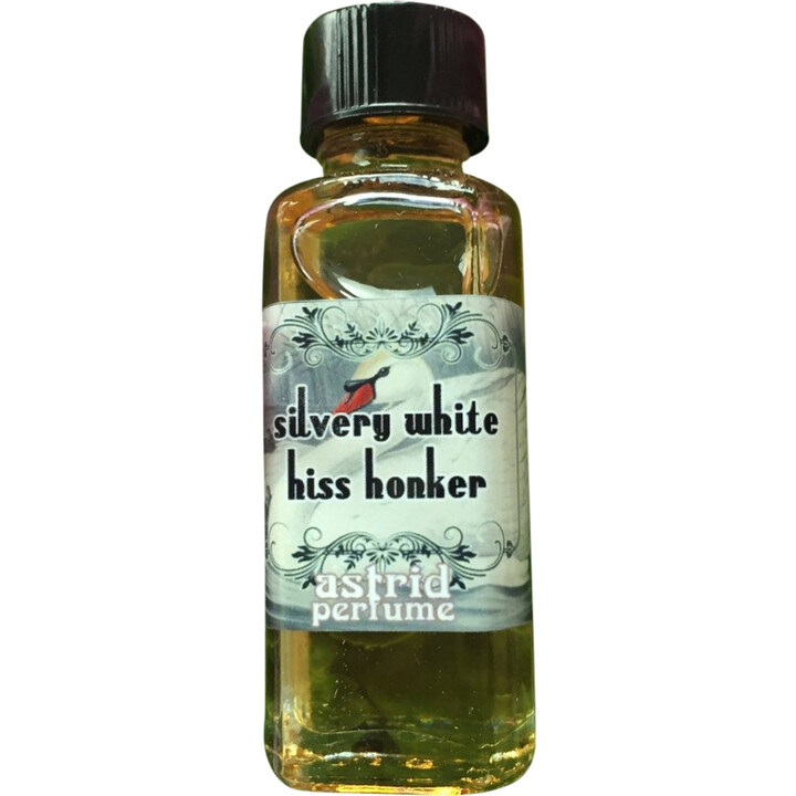 Silvery White Hiss Honker by Astrid Perfume / Blooddrop perfume bottle